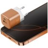 Ładowarka sieciowa Energea Ampcharge     GaN35 USB-C/USB-A PD/PPS/QC3.0 35W pomarańczowy